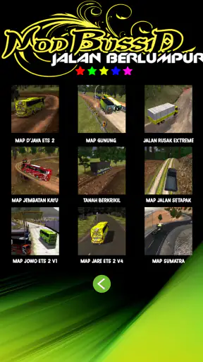 Mod Jalan Rusak Bussid Lumpur screenshot