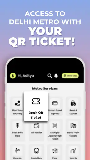 Delhi Metro Sarthi App screenshot