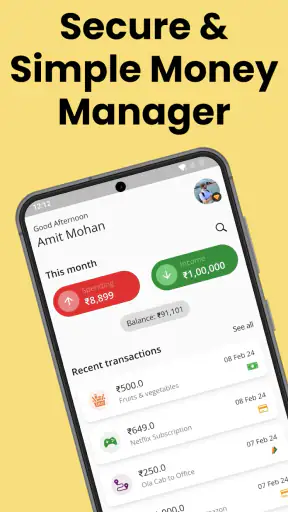 Money Manager, Expense Tracker screenshot