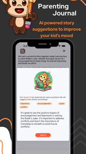 Monki Tox - Positive Parenting screenshot