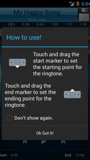 MP3 Cutter and Ringtone Maker screenshot