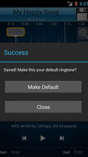 MP3 Cutter and Ringtone Maker screenshot