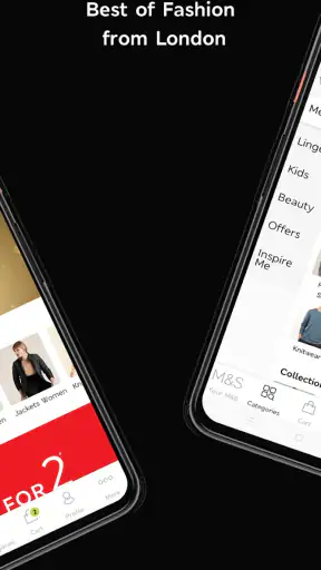 M&S India screenshot