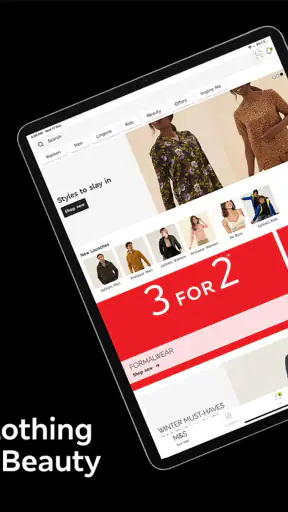 M&S India screenshot