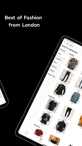 M&S India screenshot