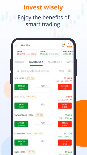 mStock-स्टॉक्स, म्यूचुअल फंड्स screenshot
