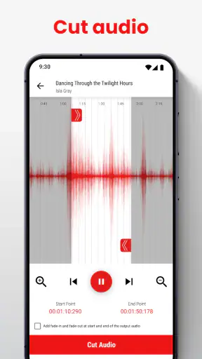 Mstudio : Audio & Music Editor screenshot