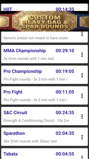 Muay Thai Timer: Fight Rounds screenshot