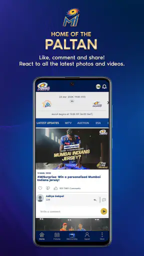 Mumbai Indians Official App screenshot