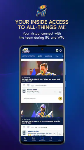 Mumbai Indians Official App screenshot