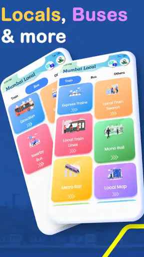 Mumbai Local Train Maps screenshot