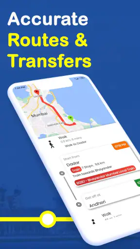 Mumbai Local Train Maps screenshot