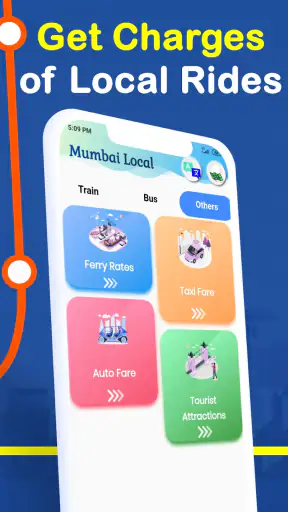 Mumbai Local Train Maps screenshot