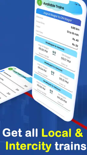 Mumbai Local Train Maps screenshot