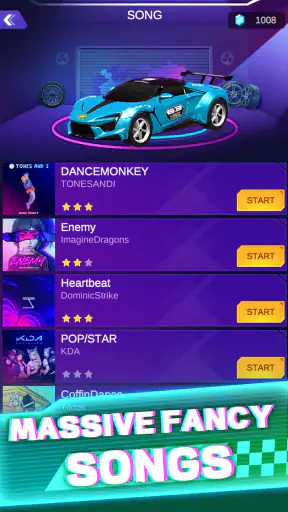 Music Racing : Beat Racing GT screenshot