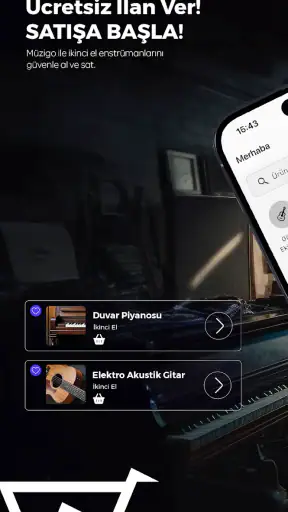 Müzigo - Enstrüman Pazaryeri screenshot