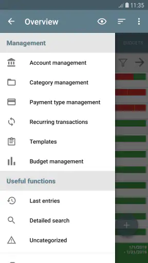 My Budget Book screenshot