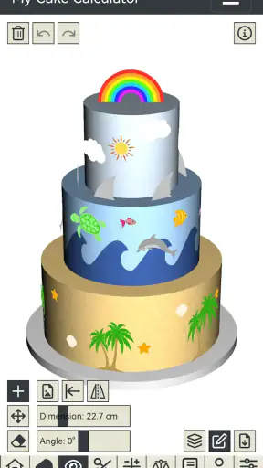 My Cake Calculator screenshot