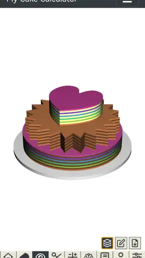 My Cake Calculator screenshot