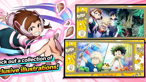 MY HERO ULTRA IMPACT screenshot
