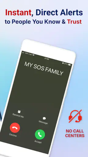 My SOS Family Emergency Alerts screenshot