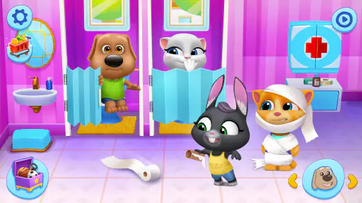 My Talking Tom Friends screenshot