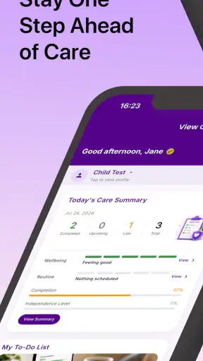 My Virtual Carer - Care App screenshot