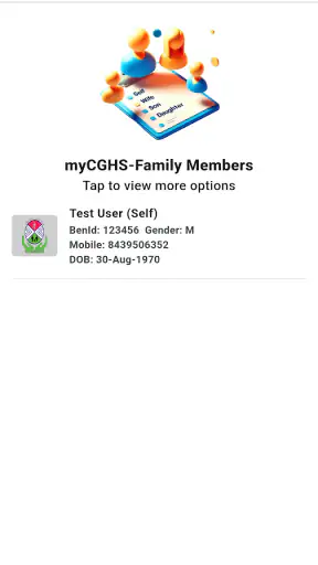 myCGHS 2.0 screenshot