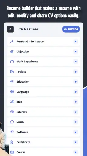MyCV: Resume Builder screenshot