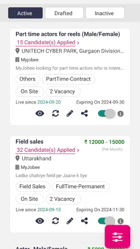MyJobee Blue/Grey Collar Jobs screenshot