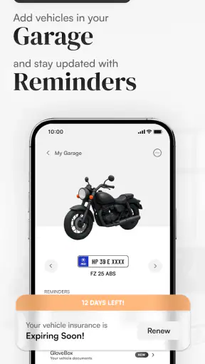 MyMotor - RTO Vehicle Info App screenshot