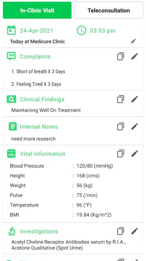 MyOPD ZIP E-Prescription Maker screenshot