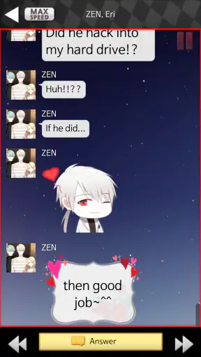 Mystic Messenger screenshot