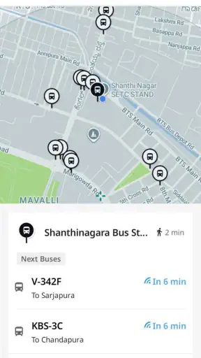 Namma BMTC 2.0 screenshot