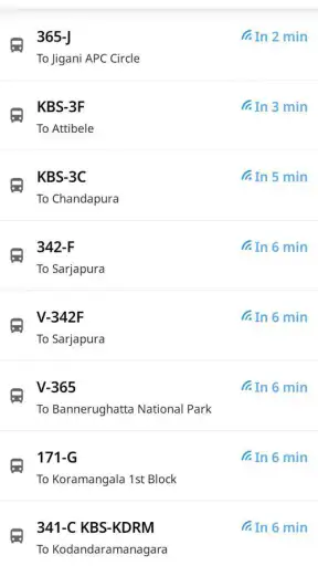 Namma BMTC 2.0 screenshot
