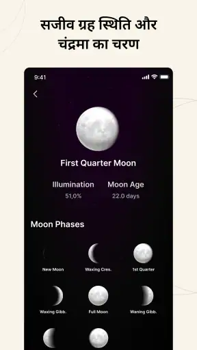 Natal Chart: ज्योतिष ⁠राशिफल screenshot