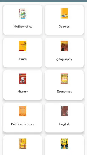 NCERT Books and Solutions screenshot