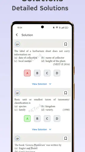 NEETPrep: Solved Papers 2027 screenshot