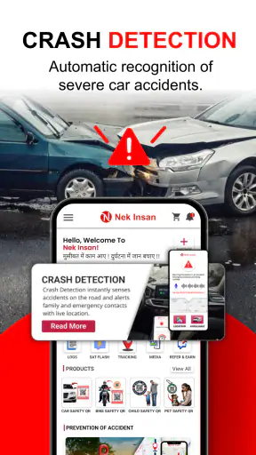 Nek Insan: Safety QR SOS Alert screenshot