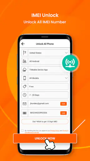 Network Unlock Tool For All Mi screenshot