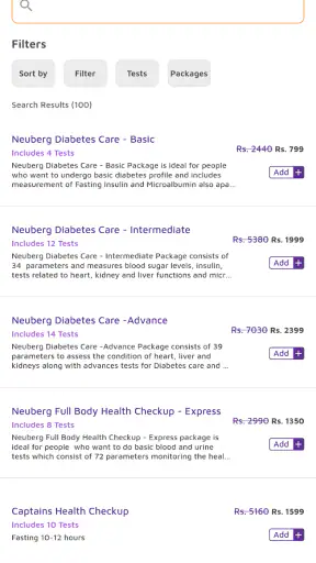 Neuberg Diagnostics (India) screenshot