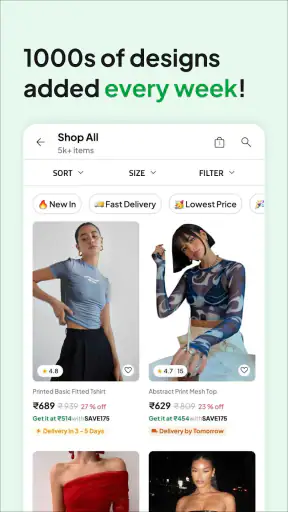 NEWME-Freshest Fashion Fastest screenshot