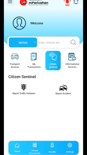 NextGen mParivahan screenshot