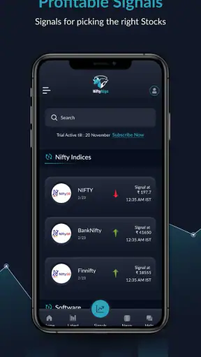 NiftyAlgo Trading Signals NSE screenshot