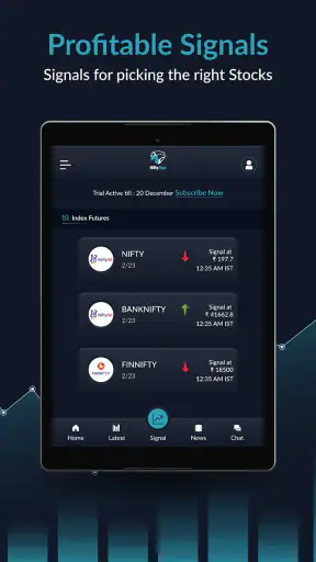 NiftyAlgo Trading Signals NSE screenshot