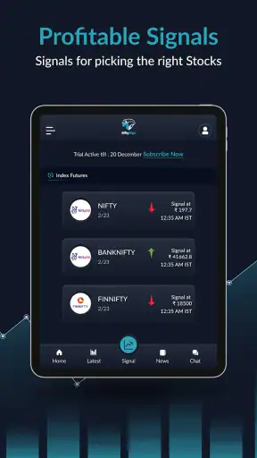 NiftyAlgo Trading Signals NSE screenshot