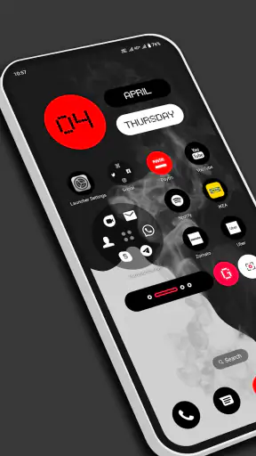 Nil Launcher - Theme, Folder screenshot