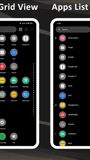 Nil Launcher - Theme, Folder screenshot