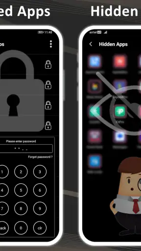 Nil Launcher - Theme, Folder screenshot