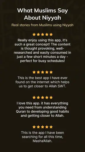 Niyyah | Your Quran Coach screenshot